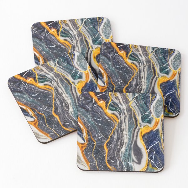 Item preview, green marble, orange marble,white marble, grey marble, blue marble(marble art 59) designed and sold by vbstrvctivsm.