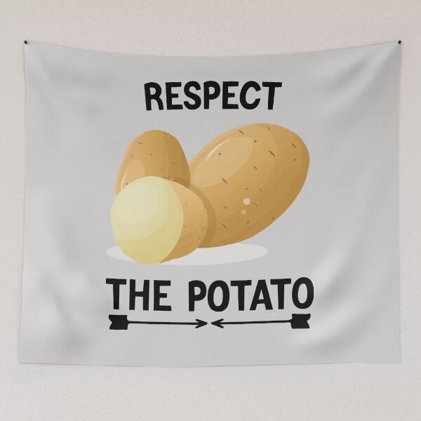 Item preview, Respect The Potato Funny Potatoes Vegetables Potato Lover designed and sold by Sarah38.