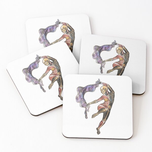 Item preview, The Dance of Life and Death | Cosmic Anatomy Painting designed and sold by Karli Mogen.