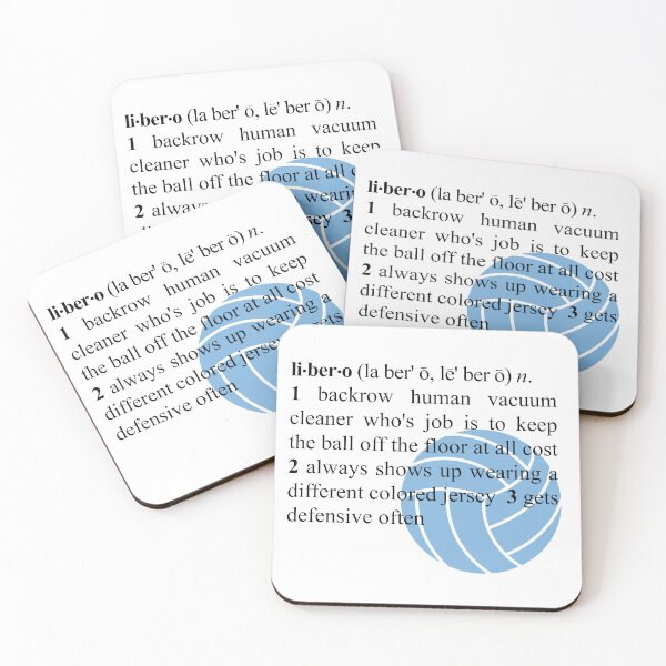 Item preview, Funny Volleyball Definition of Libero designed and sold by Reba Collins.