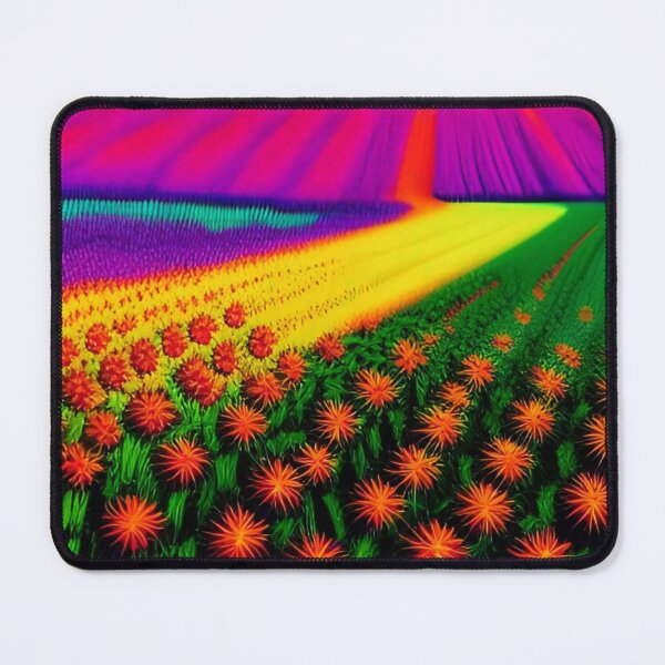 Item preview, Colorful Flower Field | Artificial Inteligence Generated Art designed and sold by AllAboutAI.