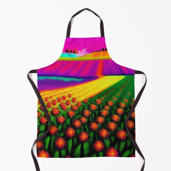 Item preview, Colorful Flower Field | Artificial Inteligence Generated Art designed and sold by AllAboutAI.