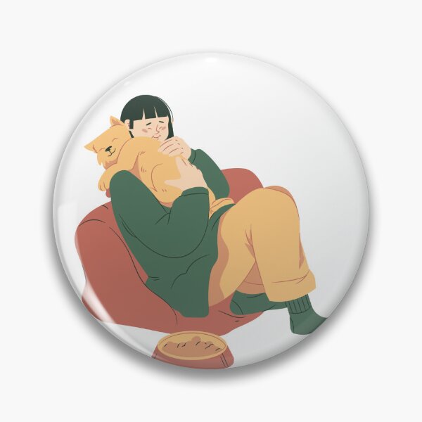 Item preview, girl with cat designed and sold by shivanigautam.