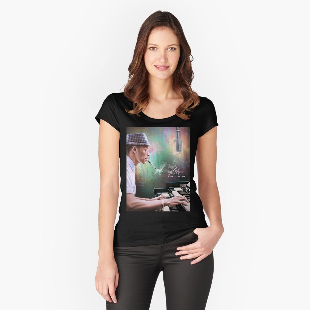 Item preview, Fitted Scoop T-Shirt designed and sold by wayneflint.