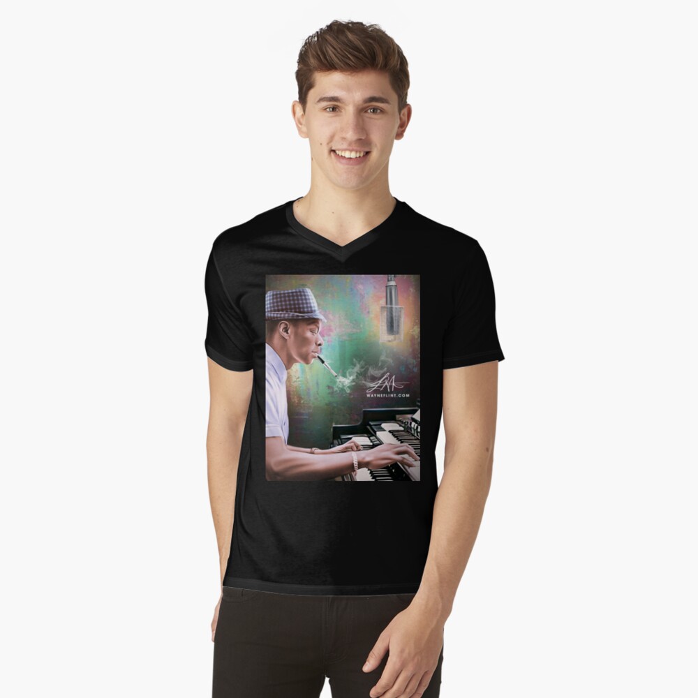 Item preview, V-Neck T-Shirt designed and sold by wayneflint.