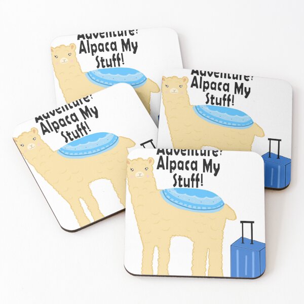 Item preview, Adventure Alpaca My Stuff designed and sold by FrauErna.