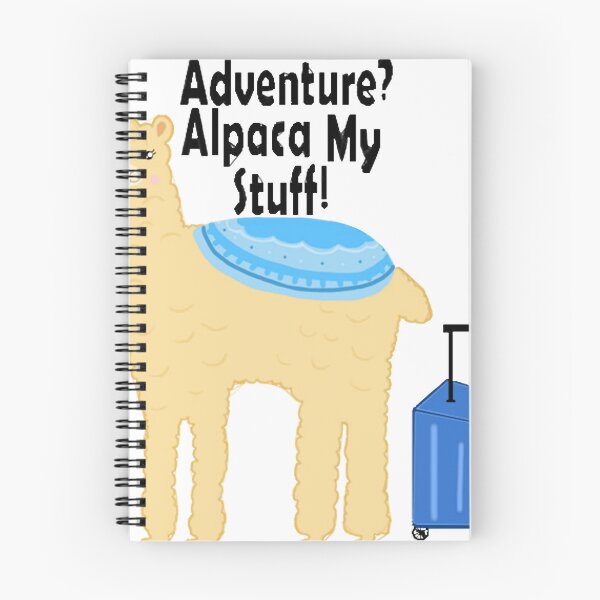 Item preview, Adventure Alpaca My Stuff designed and sold by FrauErna.