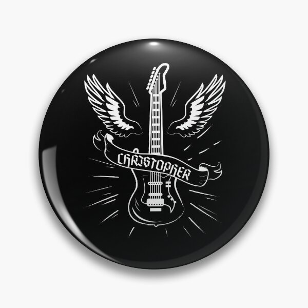 Item preview, CHRISTOPHER NAME: CHRISTOPHER HARD ROCK GUITAR DESIGN. designed and sold by AlexRelax.