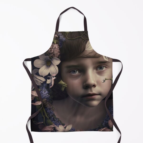 Item preview, A Young Girl Wearing a Garland of Flowers designed and sold by Daniel Leighton.