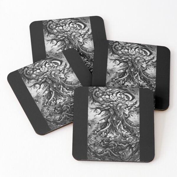 Item preview, Yggdrasil Design 2 - The World Tree (Black & White) - spcreationsco22 designed and sold by SpCreationsCo22.