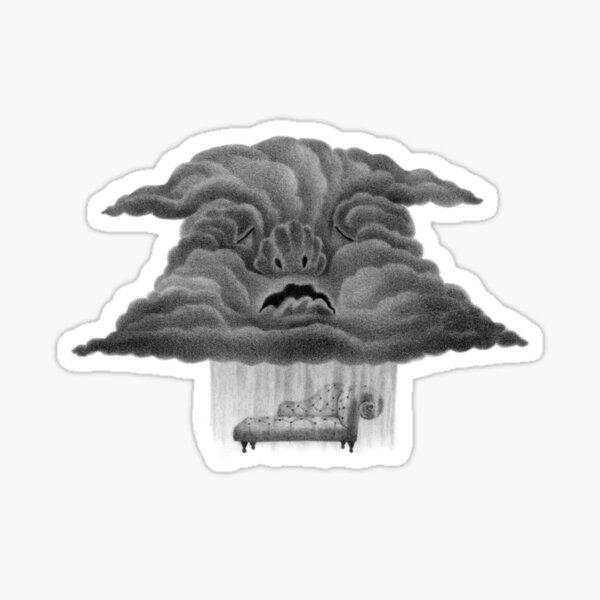 Thundercloud Therapy Sticker