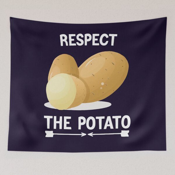 Item preview, Potato Lover Respect The Potato Funny Potatoes gift designed and sold by Sarah38.