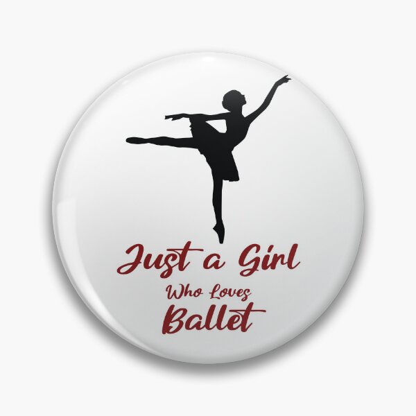 Artikelvorschau, nur ein Mädchen, das Ballett liebt, lustiges Ballett entworfen und verkauft von New-Collections.