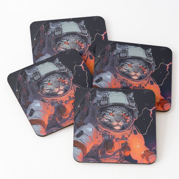 Item preview, tiger astronaut designed and sold by patrickelih.