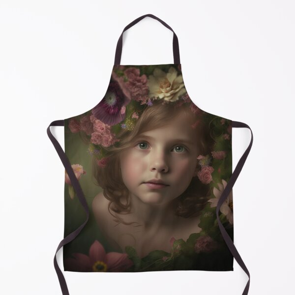 Item preview, A Young Girl Wearing a Garland of Flowers designed and sold by Daniel Leighton.