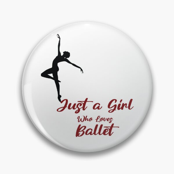 Artikelvorschau, nur ein Mädchen, das Ballett liebt, lustiges Ballett entworfen und verkauft von New-Collections.