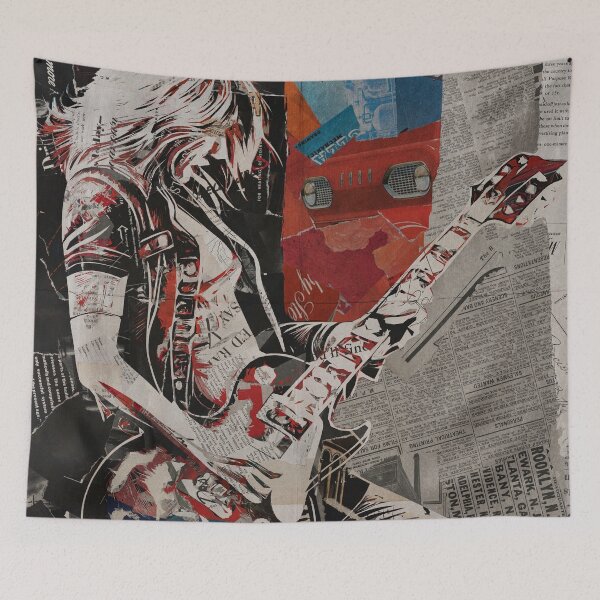 Item preview, Guitar Player, Collage, Music Series designed and sold by paulosully.