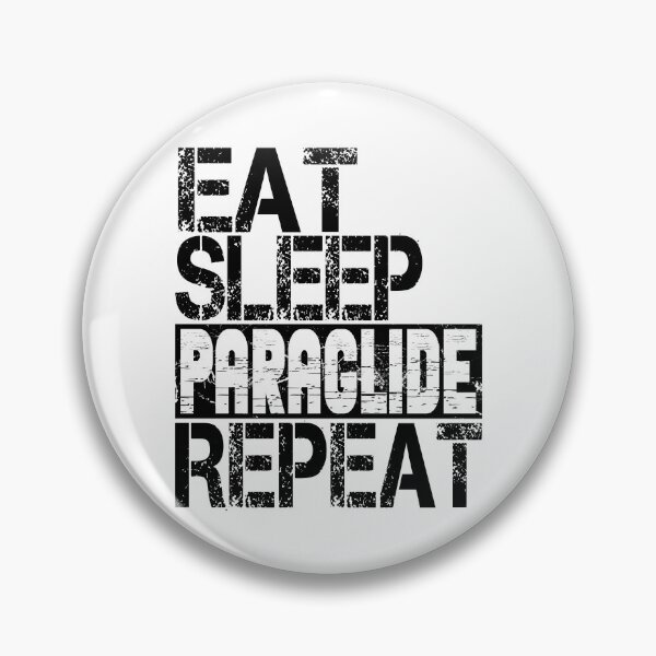 Item preview, Eat Sleep Paraglide Repeat, Grunge  designed and sold by ACC .