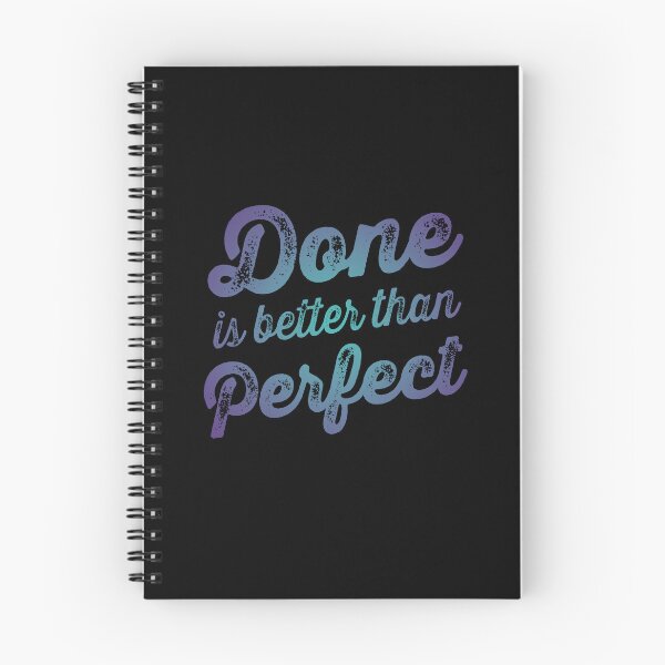 Item preview, Done is better than perfect v.1 designed and sold by x1brett.