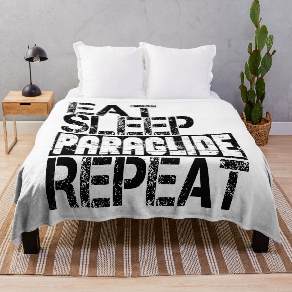 Item preview, Eat Sleep Paraglide Repeat, Grunge  designed and sold by ACC .