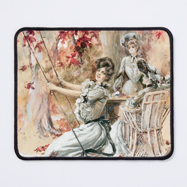 Item preview, Ladies in the Park (1903) - Harrison Fisher designed and sold by SALON DES ARTS.