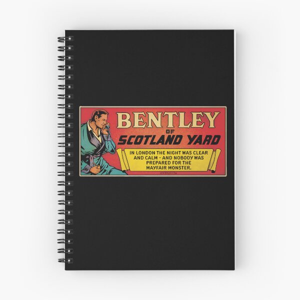 Item preview, BENTLEY OF SCOTLAND YARD SPLASH PAGE designed and sold by ANTIQUITees.