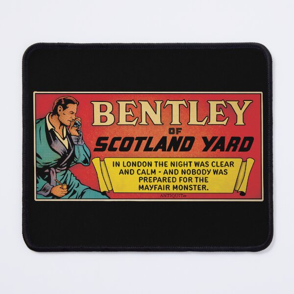 Item preview, BENTLEY OF SCOTLAND YARD SPLASH PAGE designed and sold by ANTIQUITees.