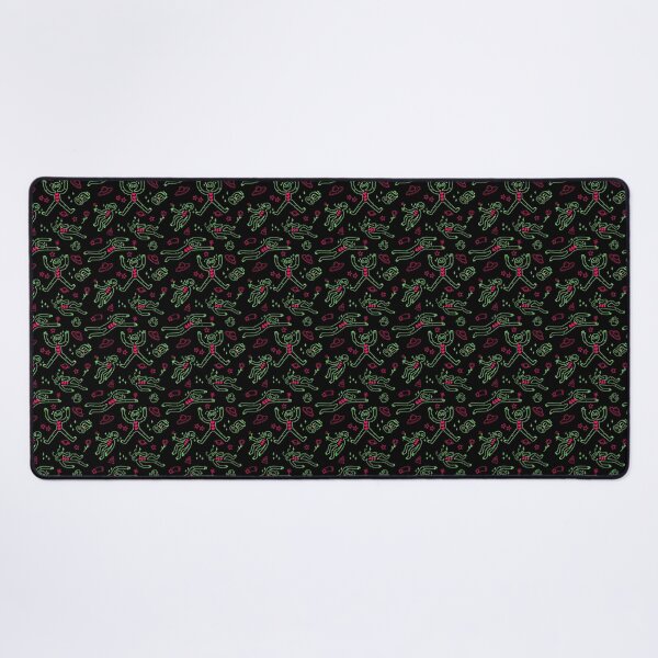 Item preview, Cute Neon Green and Pink Aliens and Hearts Pattern designed and sold by Naivuren.