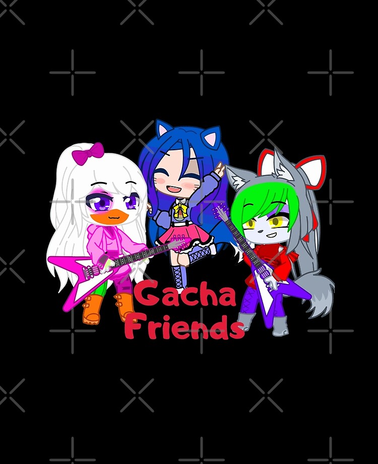 Tripack Oc rebel friends Gacha club. Rebel Girls Gacha life - Gacha Club  Dolls - Gacha Girls Sticker by gachanime