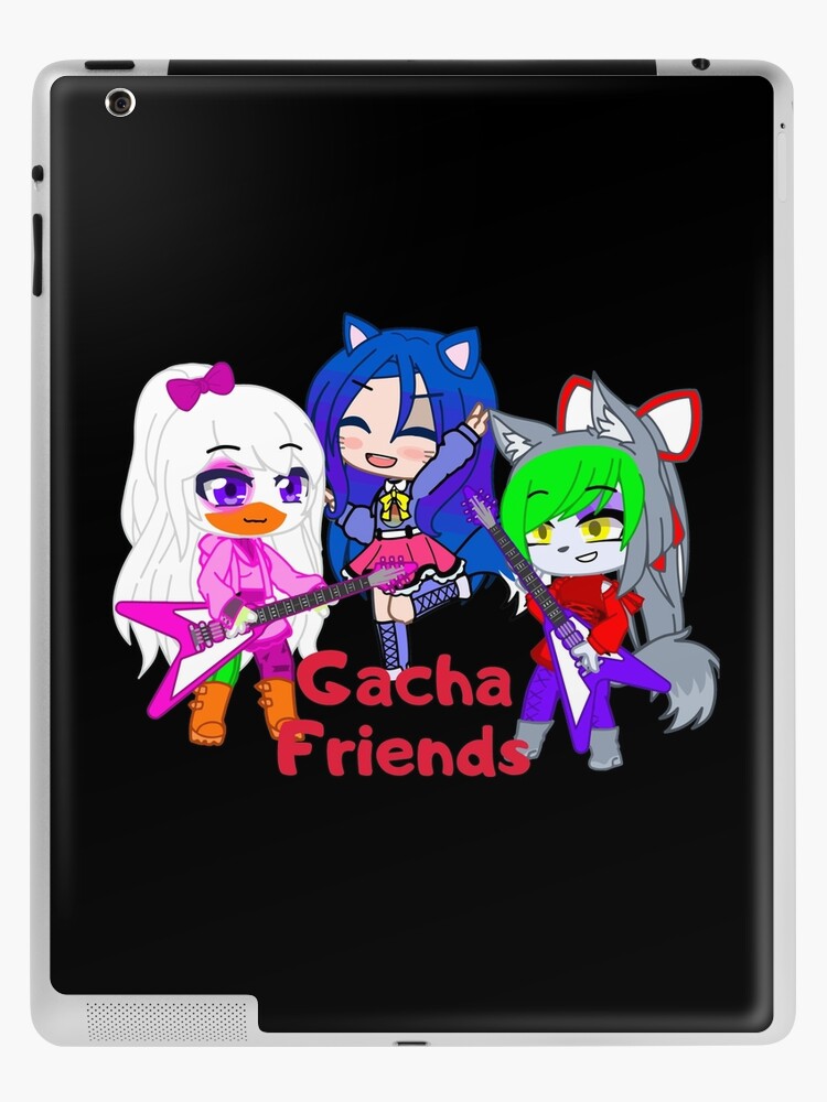 The joy of being Gacha friends. Oc friends Gacha life - Gacha Club Dolls  iPad Case & Skin by gachanime