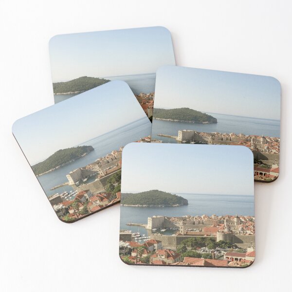 Item preview, Dubrovnik Walled City and Lokrum Island Panorama Views designed and sold by CarolinaReina.