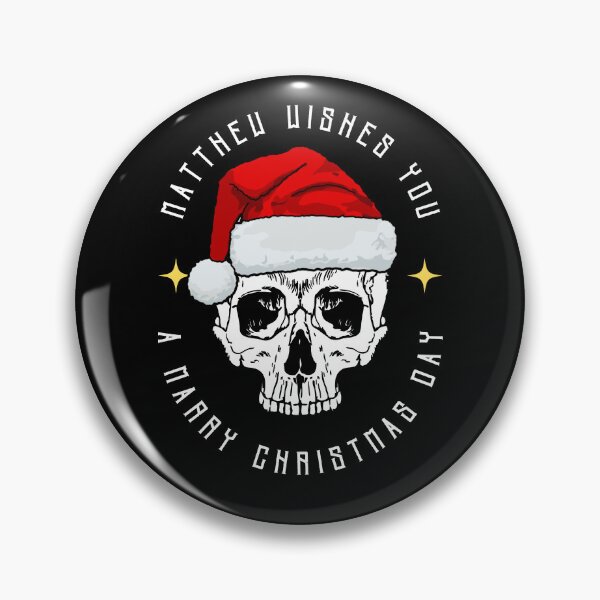 Item preview, MATTHEW NAME: MATTHEW CHRISTMAS SKULL DESIGN. designed and sold by AlexRelax.