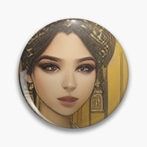 Item preview, drawing of a beautiful Indian princess designed and sold by MaissaArt.