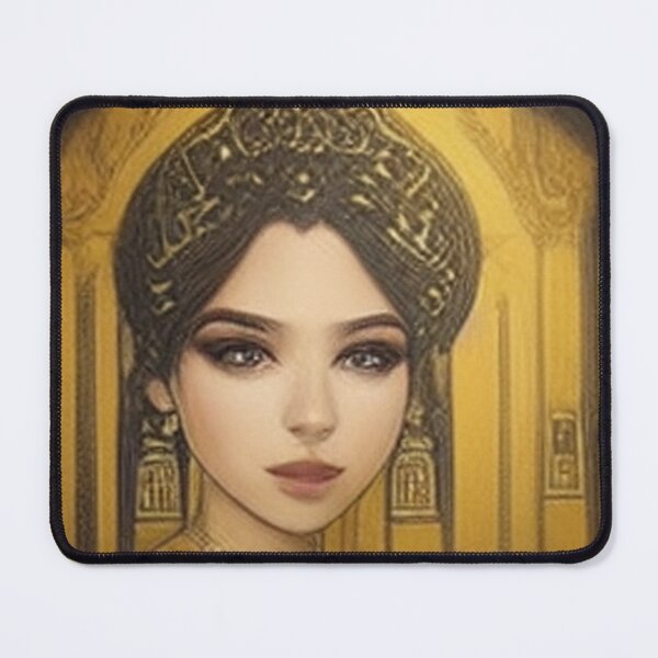 Item preview, drawing of a beautiful Indian princess designed and sold by MaissaArt.