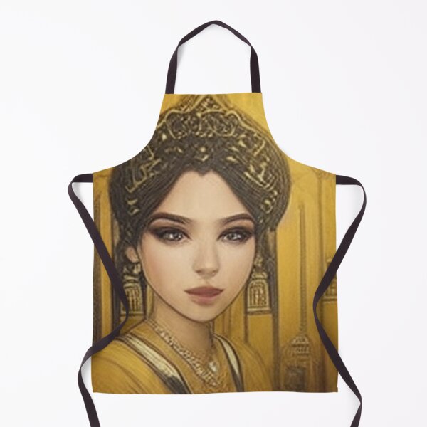 Item preview, drawing of a beautiful Indian princess designed and sold by MaissaArt.