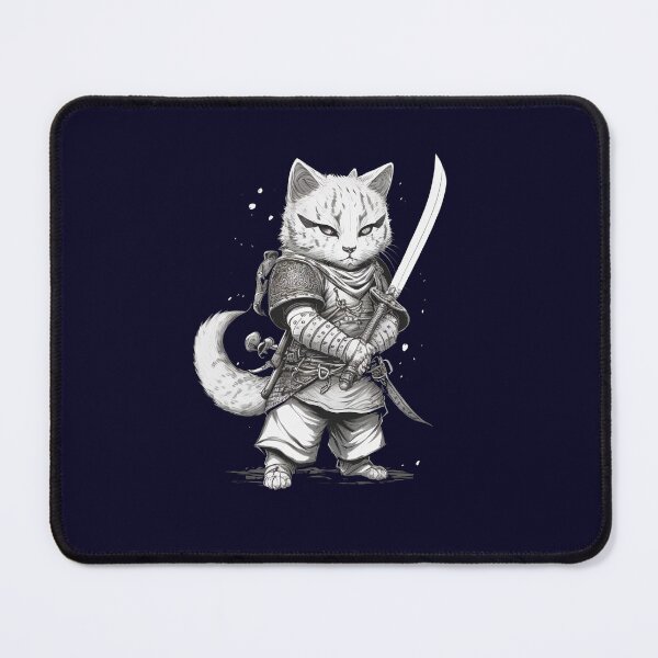 Item preview, White Cat Warrior designed and sold by Ajolan.