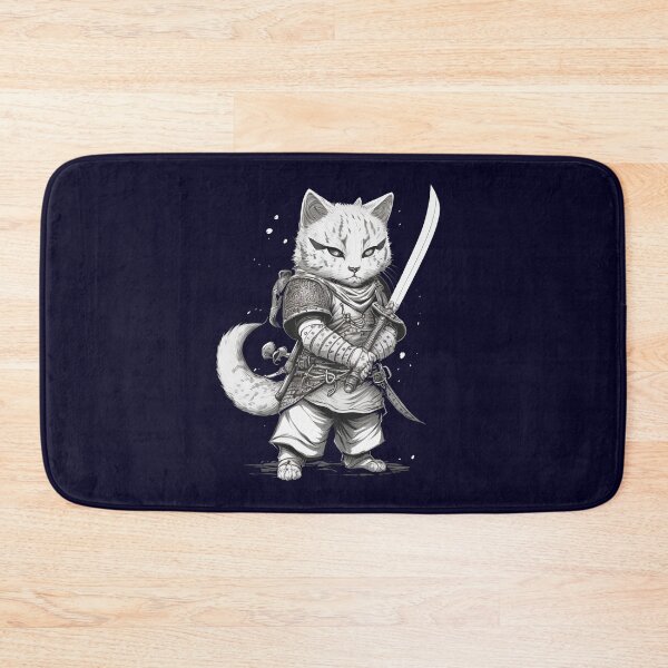 Item preview, White Cat Warrior designed and sold by Ajolan.