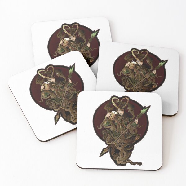 Item preview, Loki holding a beer designed and sold by GabyMagana.