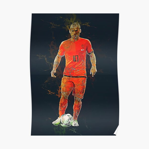 Download wallpapers Wesley Sneijder, 4k, soccer, footballers