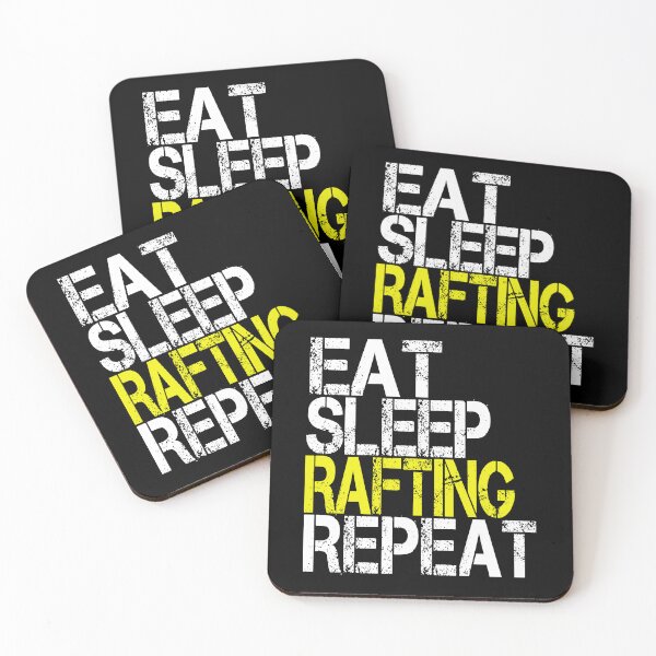 Item preview, Eat Sleep Rafting Repeat, Grunge  designed and sold by ACC .
