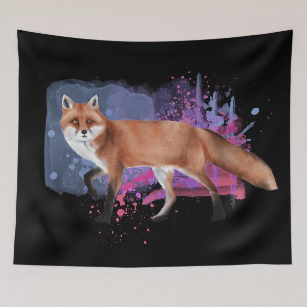 Item preview, Colorful Red Fox  designed and sold by reddogbuckeye.