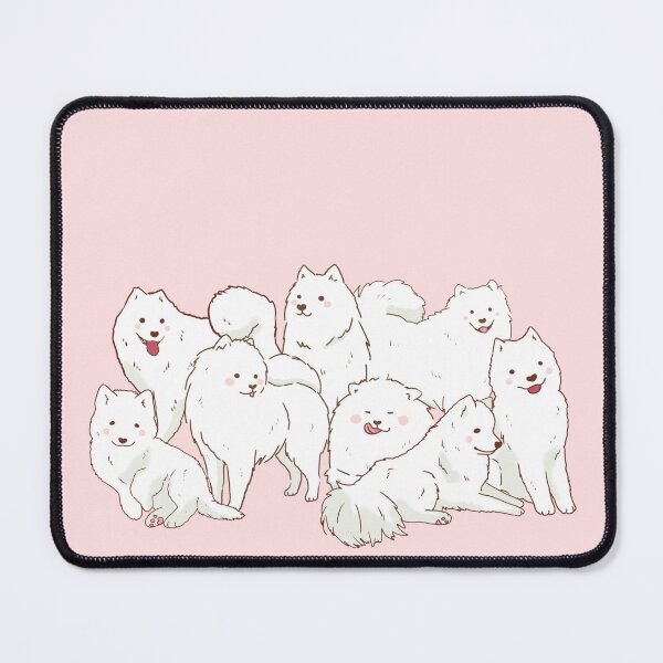 Item preview, Samoyed dogs sticker designed and sold by Mayarart.