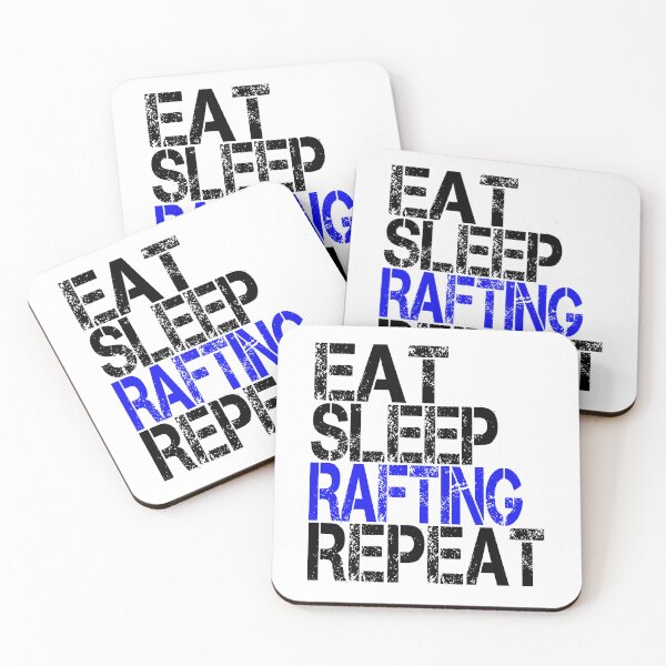 Item preview, Eat Sleep Rafting Repeat, Grunge  designed and sold by ACC .