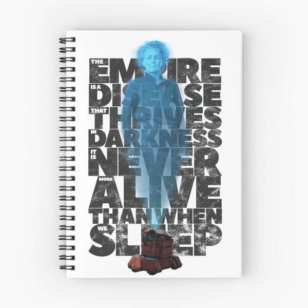 Artikelvorschau, Monolog von Maarva Carassi - Das Imperium ist eine Krankheit, die in der Dunkelheit gedeiht entworfen und verkauft von More-dan-Prints.