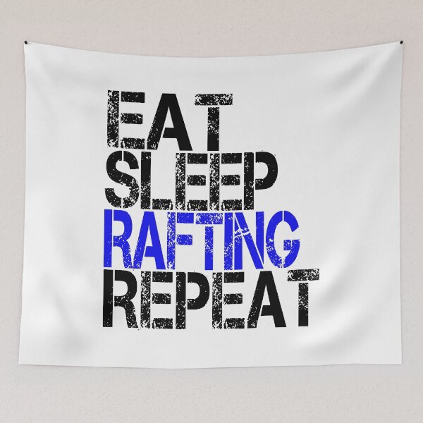 Item preview, Eat Sleep Rafting Repeat, Grunge  designed and sold by ACC .