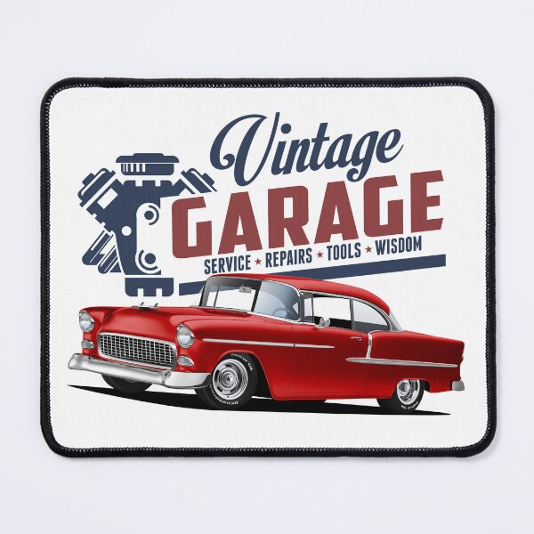 Item preview, Red Chevy Vintage Garage designed and sold by Yourauto.