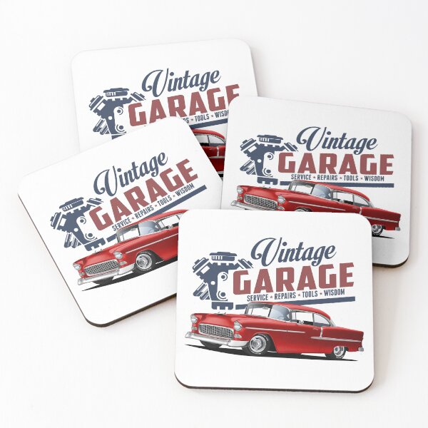 Item preview, Red Chevy Vintage Garage designed and sold by Yourauto.