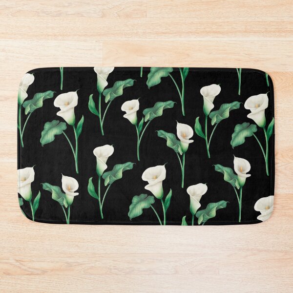 Item preview, Beautiful White Lilies Floral Illustration Pattern. designed and sold by PlantKind.