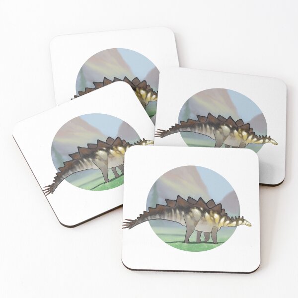 Item preview, Stegosaurus connected plates designed and sold by Paleo-parallax.