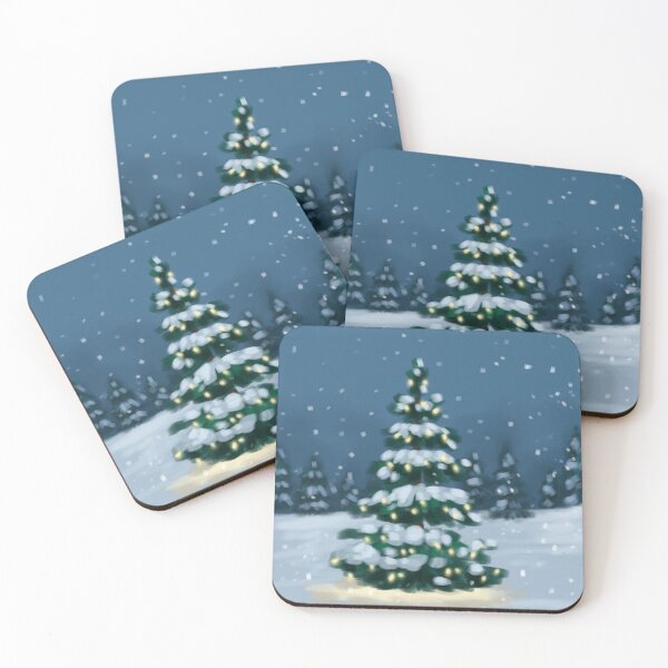 Item preview, Snowy Christmas Tree designed and sold by julia-wrnr.